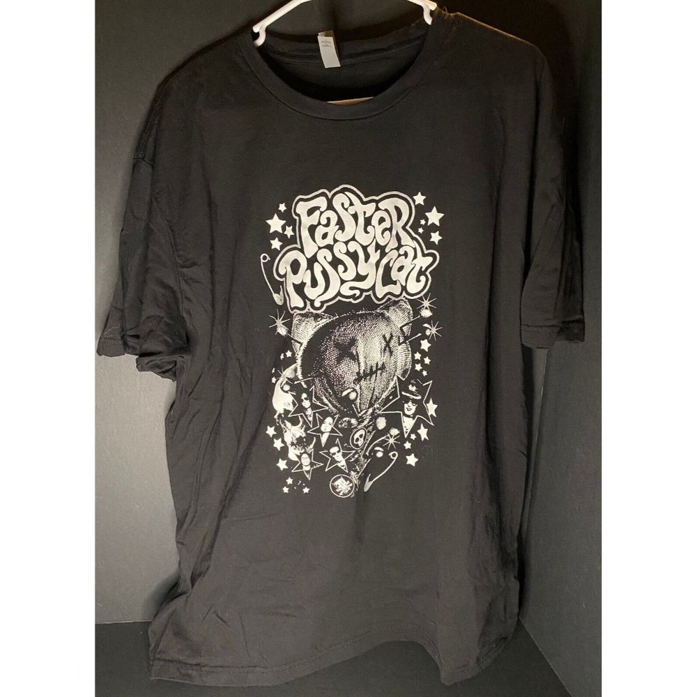 Faster Pussycat 2021 Tour T Shirt Concert 1989 GLAM METAL Band 2XL XXL